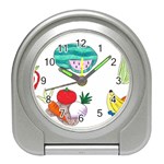 Fruits Veggies Travel Alarm Clock Front