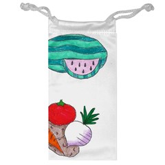 Fruits Veggies Jewelry Bag by okhismakingart