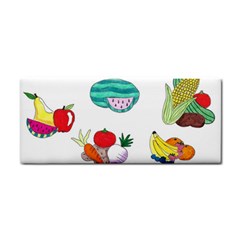 Fruits Veggies Hand Towel by okhismakingart