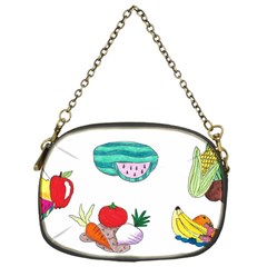 Fruits Veggies Chain Purse (one Side) by okhismakingart