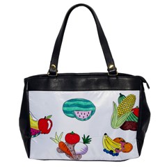 Fruits Veggies Oversize Office Handbag