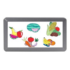 Fruits Veggies Memory Card Reader (mini) by okhismakingart