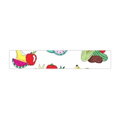 Fruits Veggies Flano Scarf (mini) by okhismakingart