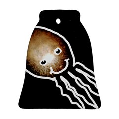 Friendly Firework Squid Bell Ornament (two Sides) by okhismakingart