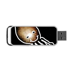 Friendly Firework Squid Portable Usb Flash (two Sides) by okhismakingart