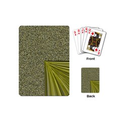 Electric Field Art I Playing Cards (mini) by okhismakingart