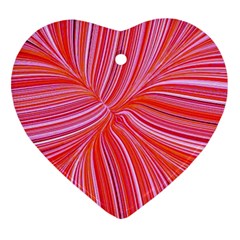 Electric Field Art Iii Ornament (heart) by okhismakingart