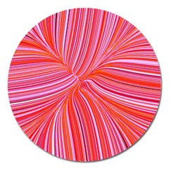 Electric Field Art Iii Magnet 5  (round) by okhismakingart