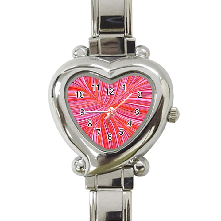 Electric Field Art III Heart Italian Charm Watch