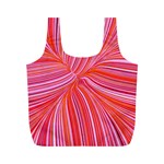 Electric Field Art III Full Print Recycle Bag (M) Back