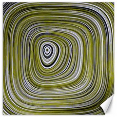 Electric Field Art Iv Canvas 12  X 12  by okhismakingart