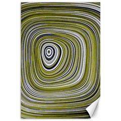 Electric Field Art Iv Canvas 12  X 18  by okhismakingart