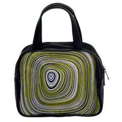 Electric Field Art Iv Classic Handbag (two Sides) by okhismakingart