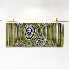 Electric Field Art Iv Hand Towel by okhismakingart