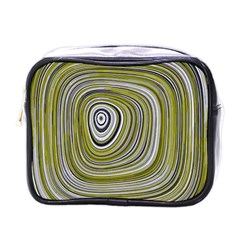 Electric Field Art Iv Mini Toiletries Bag (one Side)