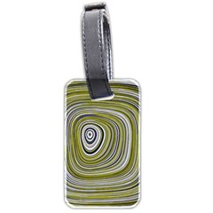 Electric Field Art Iv Luggage Tags (two Sides) by okhismakingart