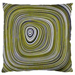 Electric Field Art Iv Large Cushion Case (one Side) by okhismakingart