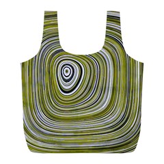 Electric Field Art Iv Full Print Recycle Bag (l) by okhismakingart