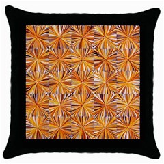 Electric Field Art V Throw Pillow Case (black) by okhismakingart