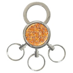 Electric Field Art V 3-ring Key Chains by okhismakingart