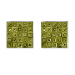 Electric Field Art Vi Cufflinks (square) by okhismakingart