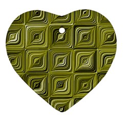 Electric Field Art Vi Heart Ornament (two Sides) by okhismakingart