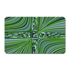 Electric Field Art Vii Magnet (rectangular) by okhismakingart