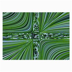 Electric Field Art Vii Large Glasses Cloth by okhismakingart