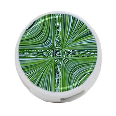 Electric Field Art Vii 4-port Usb Hub (one Side) by okhismakingart