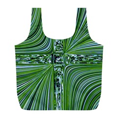 Electric Field Art Vii Full Print Recycle Bag (l) by okhismakingart