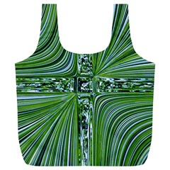 Electric Field Art Vii Full Print Recycle Bag (xl) by okhismakingart