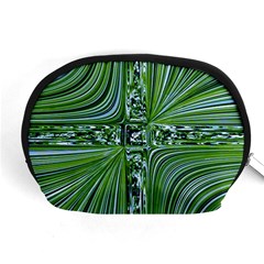 Electric Field Art Vii Accessory Pouch (medium) by okhismakingart