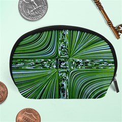 Electric Field Art Vii Accessory Pouch (large) by okhismakingart