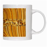 Electric Field Art VIII White Mugs Right