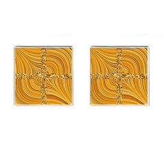 Electric Field Art Viii Cufflinks (square) by okhismakingart