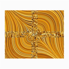 Electric Field Art Viii Small Glasses Cloth (2-side) by okhismakingart