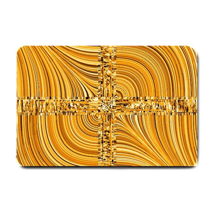 Electric Field Art VIII Small Doormat 