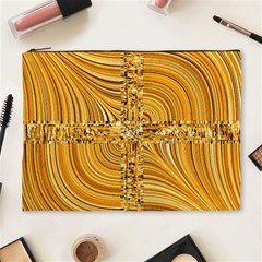 Electric Field Art Viii Cosmetic Bag (xl) by okhismakingart