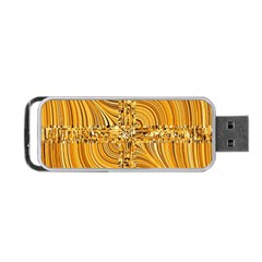 Electric Field Art Viii Portable Usb Flash (two Sides) by okhismakingart