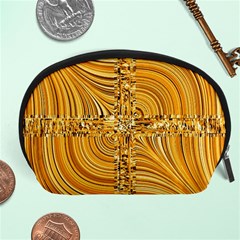 Electric Field Art Viii Accessory Pouch (large) by okhismakingart