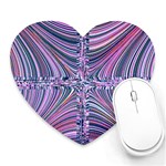 Electric Field Art IX Heart Mousepads Front