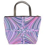 Electric Field Art IX Bucket Bag Back