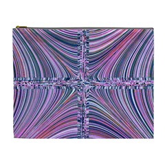 Electric Field Art Ix Cosmetic Bag (xl) by okhismakingart