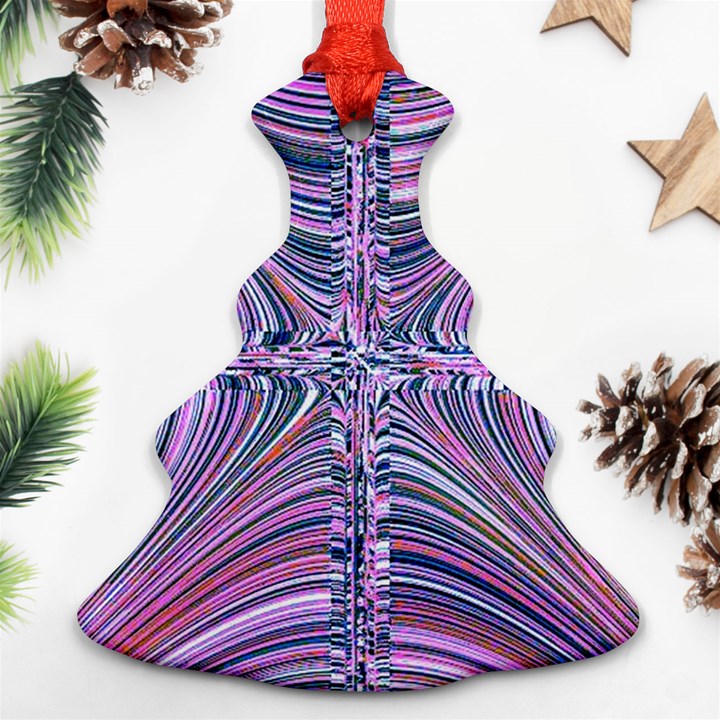 Electric Field Art IX Ornament (Christmas Tree) 