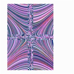 Electric Field Art Ix Small Garden Flag (two Sides) by okhismakingart