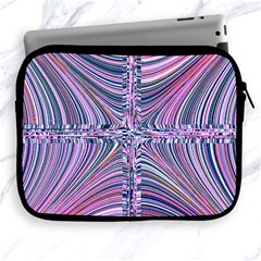 Electric Field Art Ix Apple Ipad 2/3/4 Zipper Cases by okhismakingart