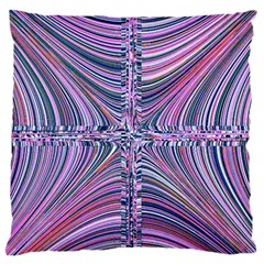 Electric Field Art Ix Standard Flano Cushion Case (one Side) by okhismakingart