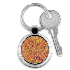 Electric Field Art X Key Chains (round)  by okhismakingart