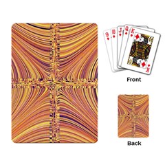 Electric Field Art X Playing Cards Single Design by okhismakingart