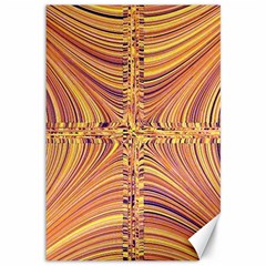 Electric Field Art X Canvas 12  X 18  by okhismakingart